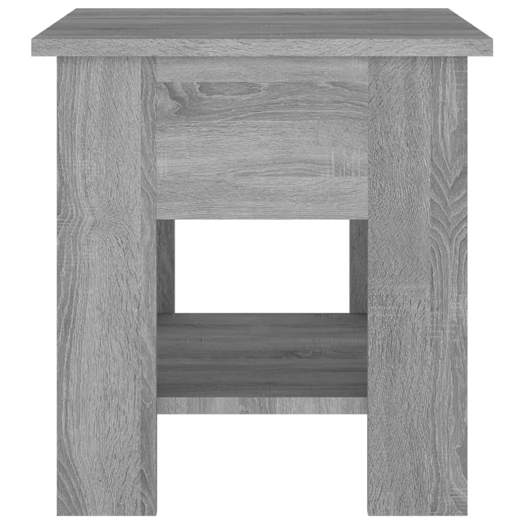 Table basse Sonoma gris 40x40x42 cm Bois d'ingénierie - XIOS