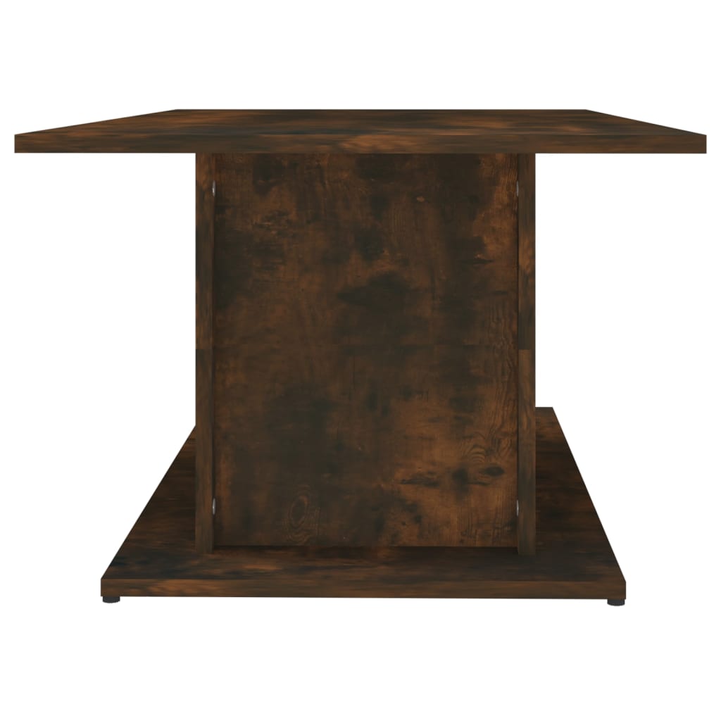 Table basse Chêne fumé 102x55,5x40 cm Bois d'ingénierie - XIOS