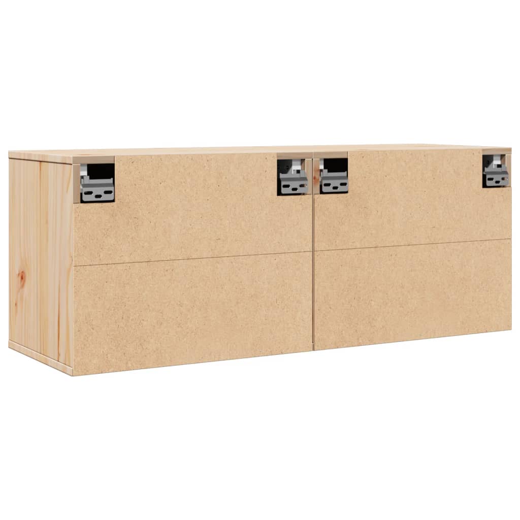 Armoires murales 2 pcs 45x30x35 cm Bois de pin massif - XIOS