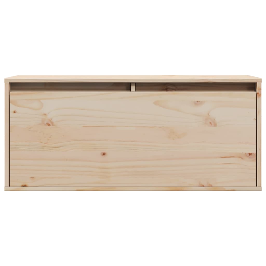 Armoire murale 80x30x35 cm Bois de pin massif - XIOS