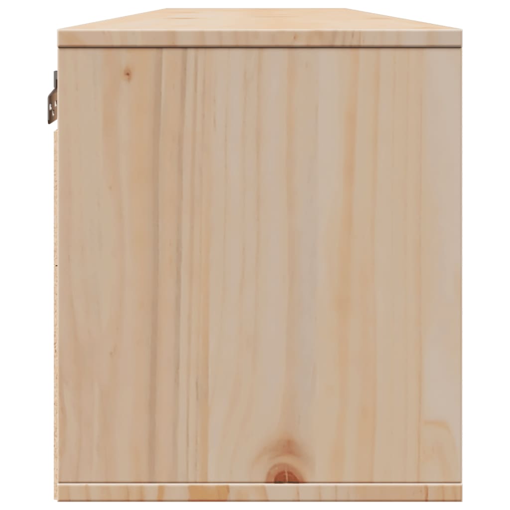 Armoires murales 2 pcs 80x30x35 cm Bois de pin massif - XIOS