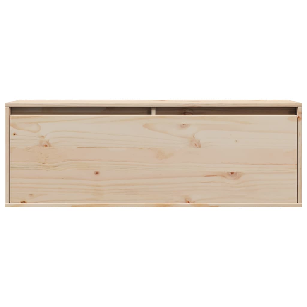 Armoire murale 100x30x35 cm Bois de pin massif Étagères murales & corniches vidaXL