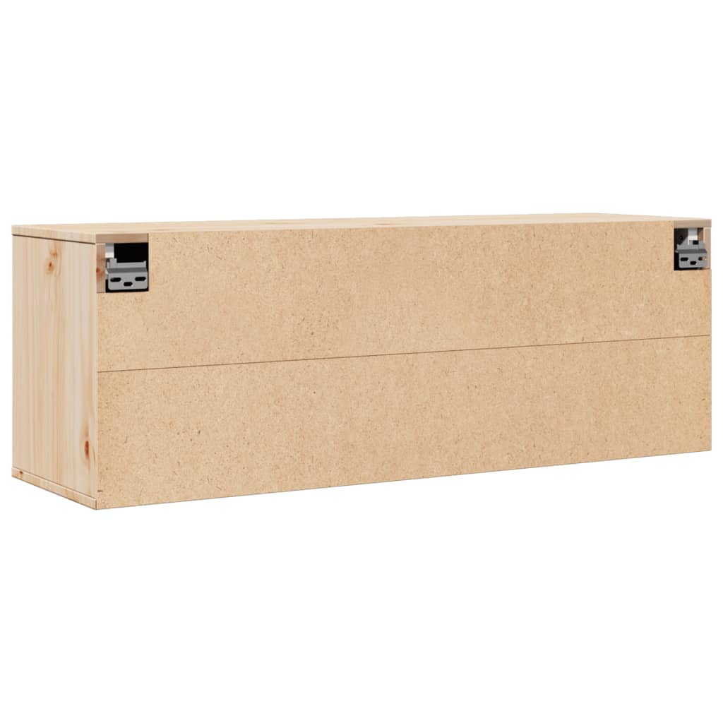 Armoire murale 100x30x35 cm Bois de pin massif Étagères murales & corniches vidaXL