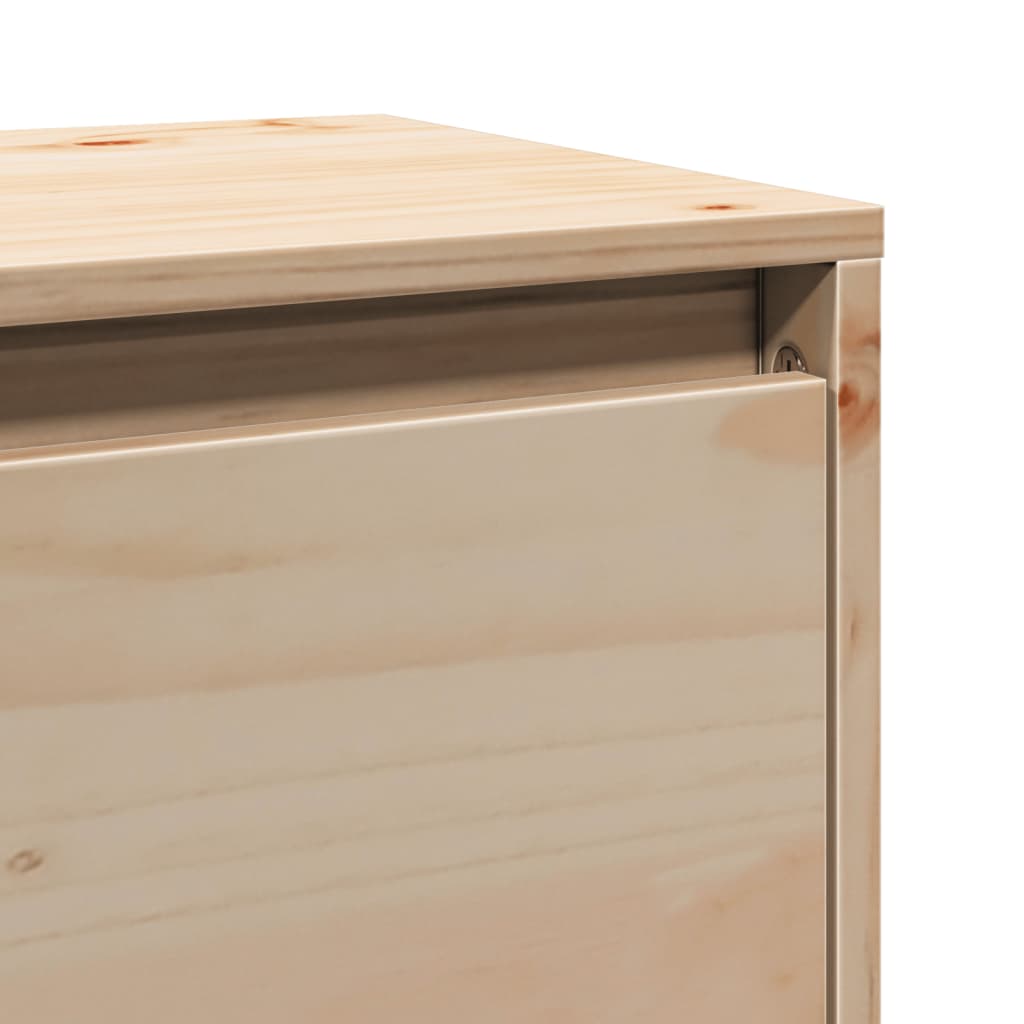 Armoires murales 2 pcs 100x30x35 cm Bois de pin massif - XIOS