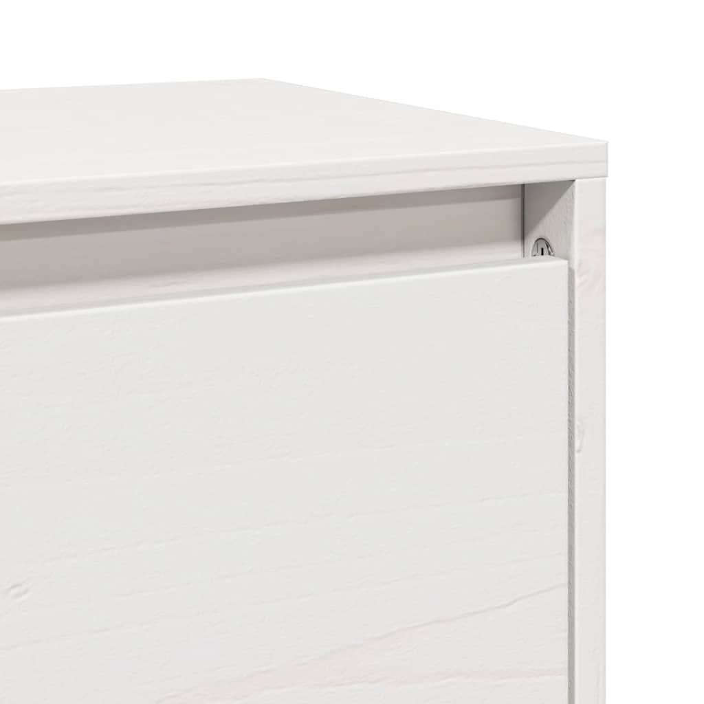 Armoires murales 2 pcs Blanc 100x30x35 cm Bois de pin massif - XIOS