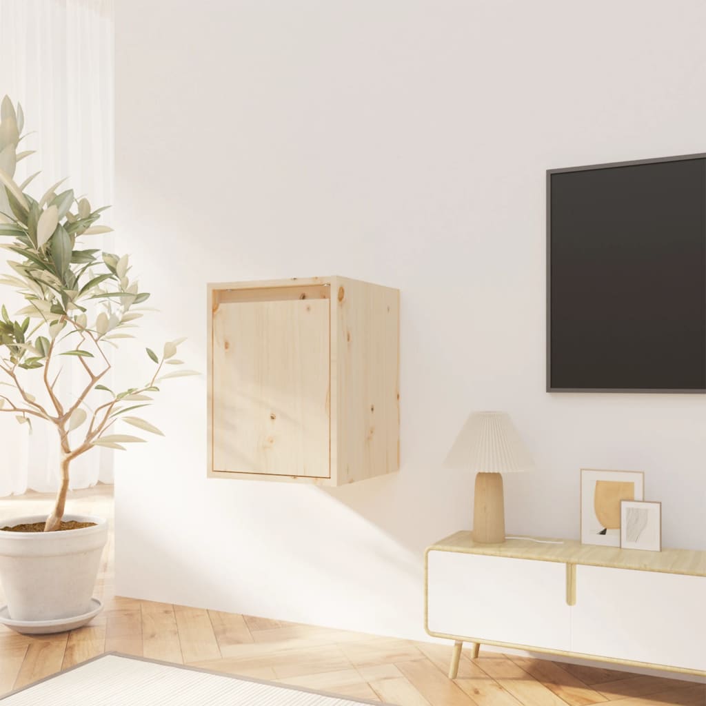 Armoire murale 30x30x40 cm Bois de pin massif - XIOS