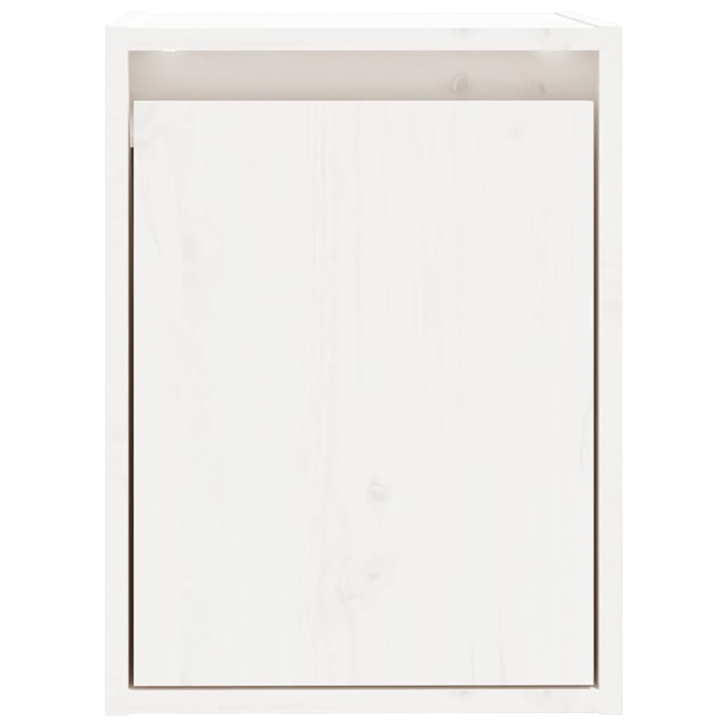 Armoire murale Blanc 30x30x40 cm Bois de pin massif - XIOS