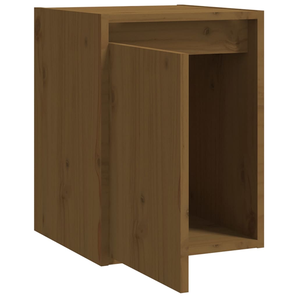 Armoire murale Marron miel 30x30x40 cm Bois de pin massif - XIOS