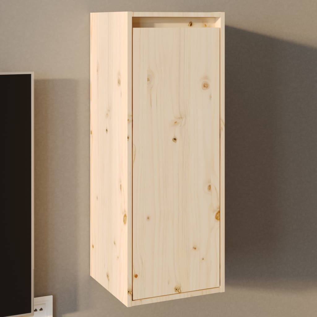Armoire murale 30x30x80 cm Bois de pin massif - XIOS