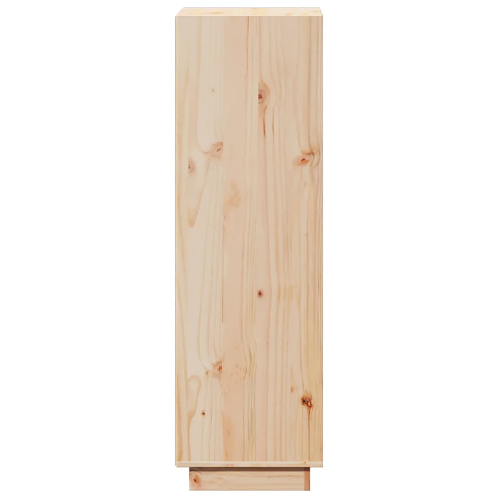 Buffet haut 37x34x110 cm Bois massif de pin - XIOS