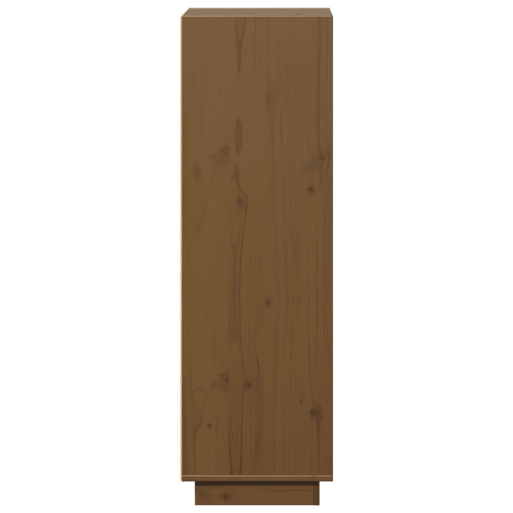 Buffet haut Marron miel 37x34x110 cm Bois massif de pin - XIOS