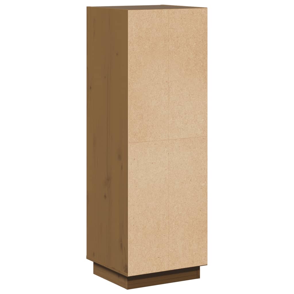 Buffet haut Marron miel 37x34x110 cm Bois massif de pin - XIOS