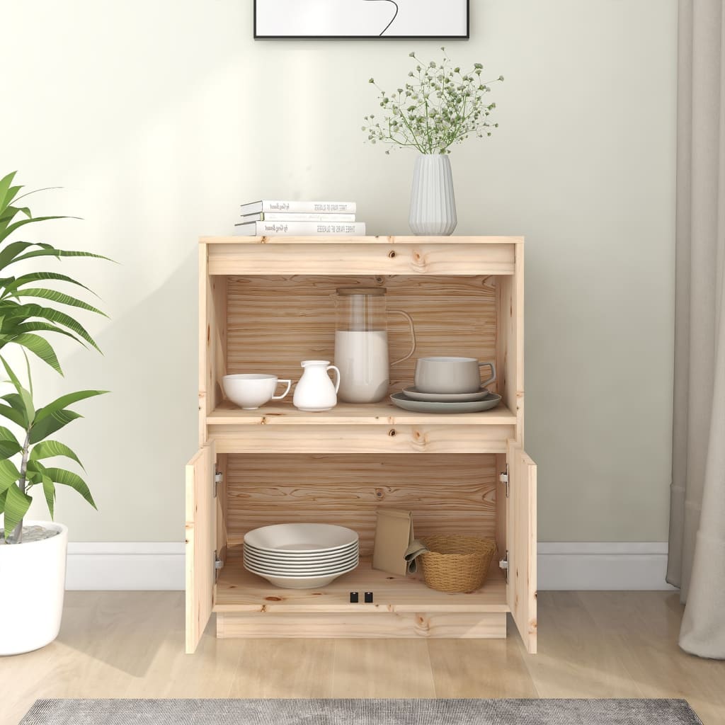Buffet 60x34x75 cm Bois massif de pin - XIOS