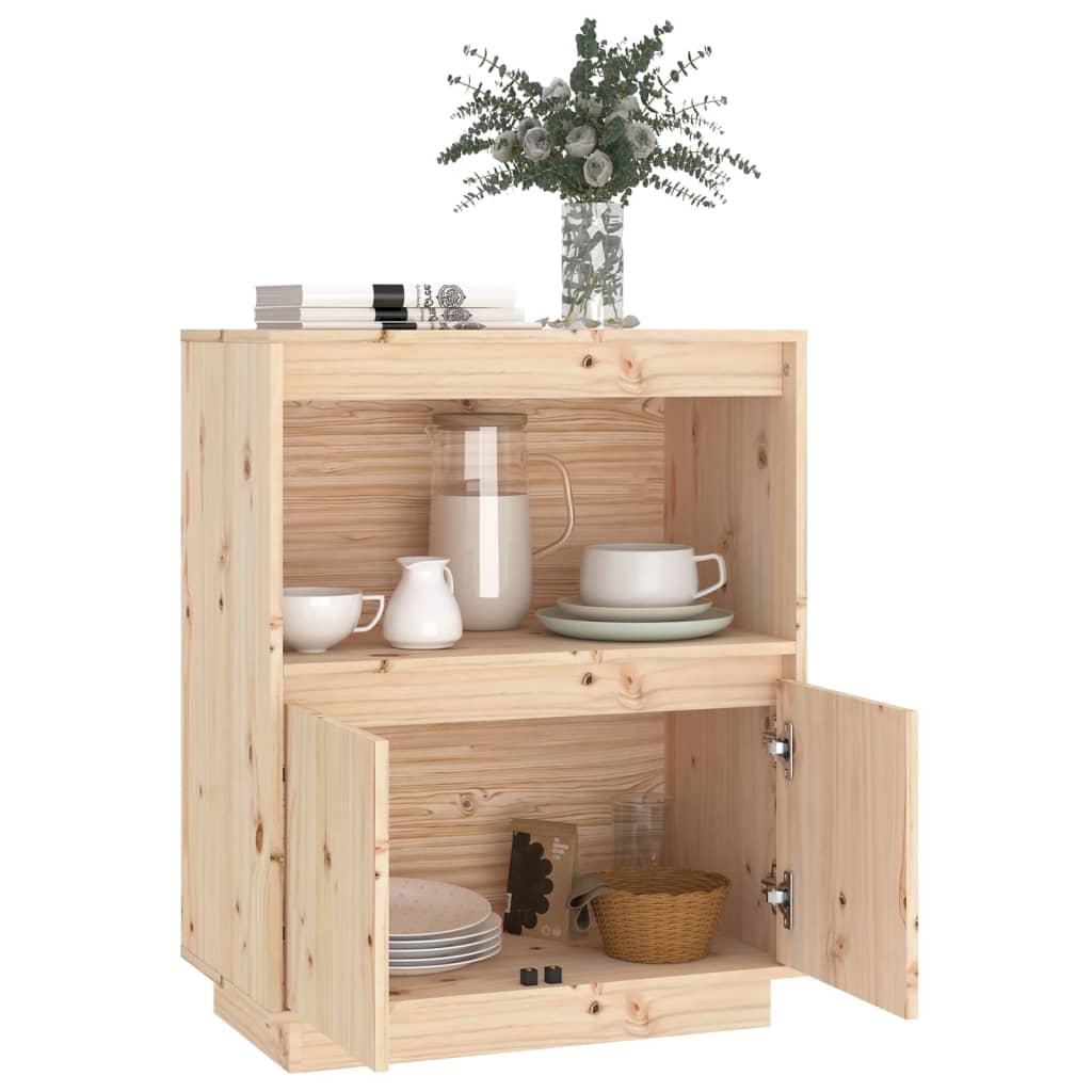 Buffet 60x34x75 cm Bois massif de pin - XIOS