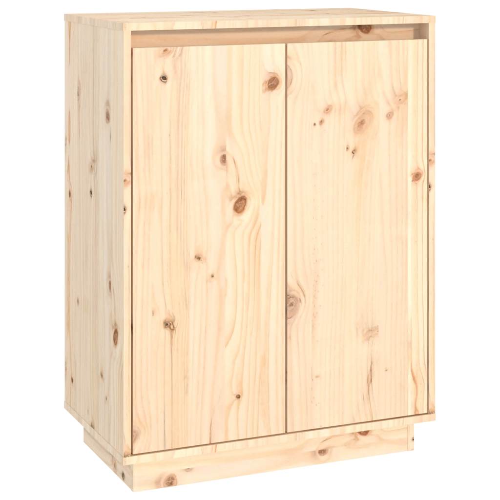 Armoire à chaussures 60x35x80 cm Bois de pin massif - XIOS
