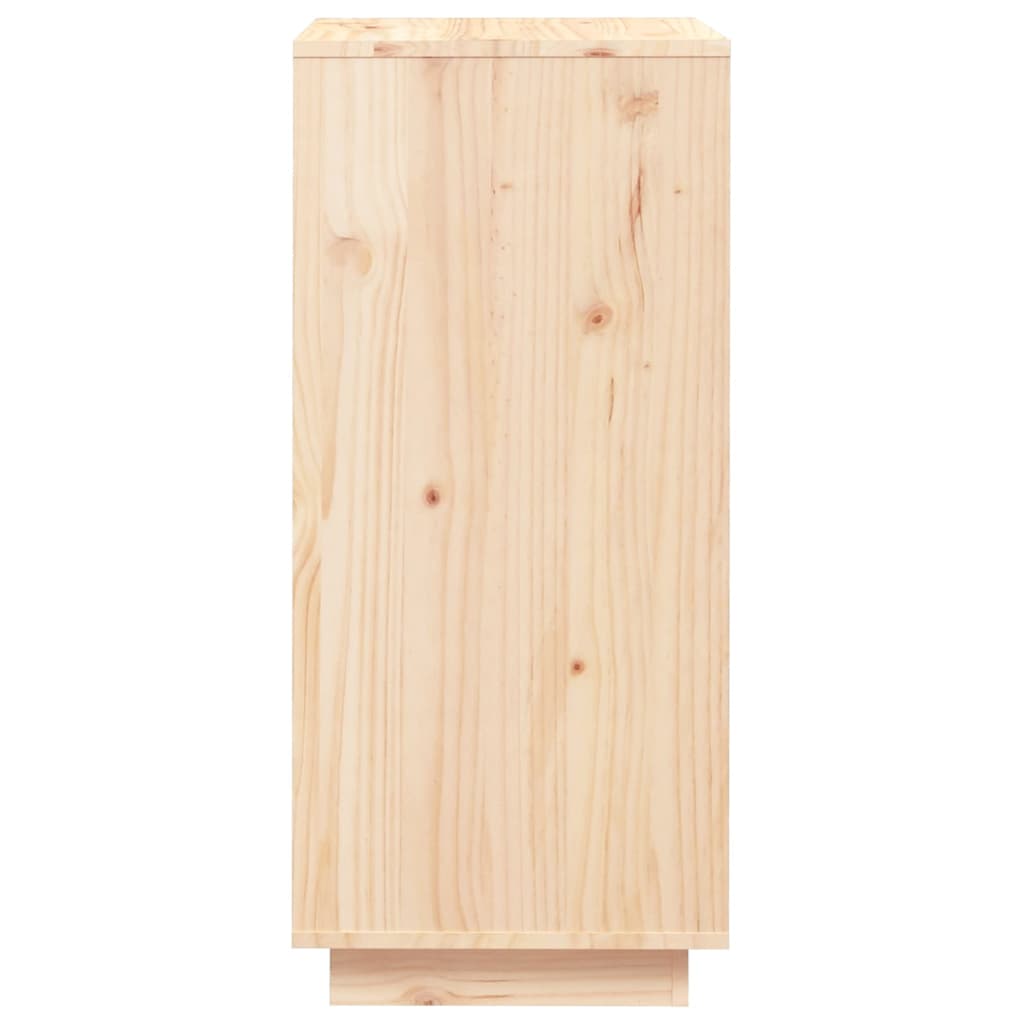 Armoire à chaussures 35x35x80 cm Bois de pin massif - XIOS