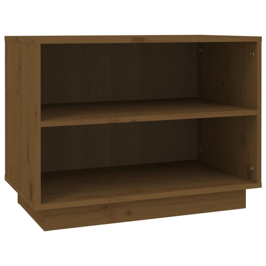 Armoire à chaussures Marron miel 60x34x45 cm Bois de pin massif - XIOS