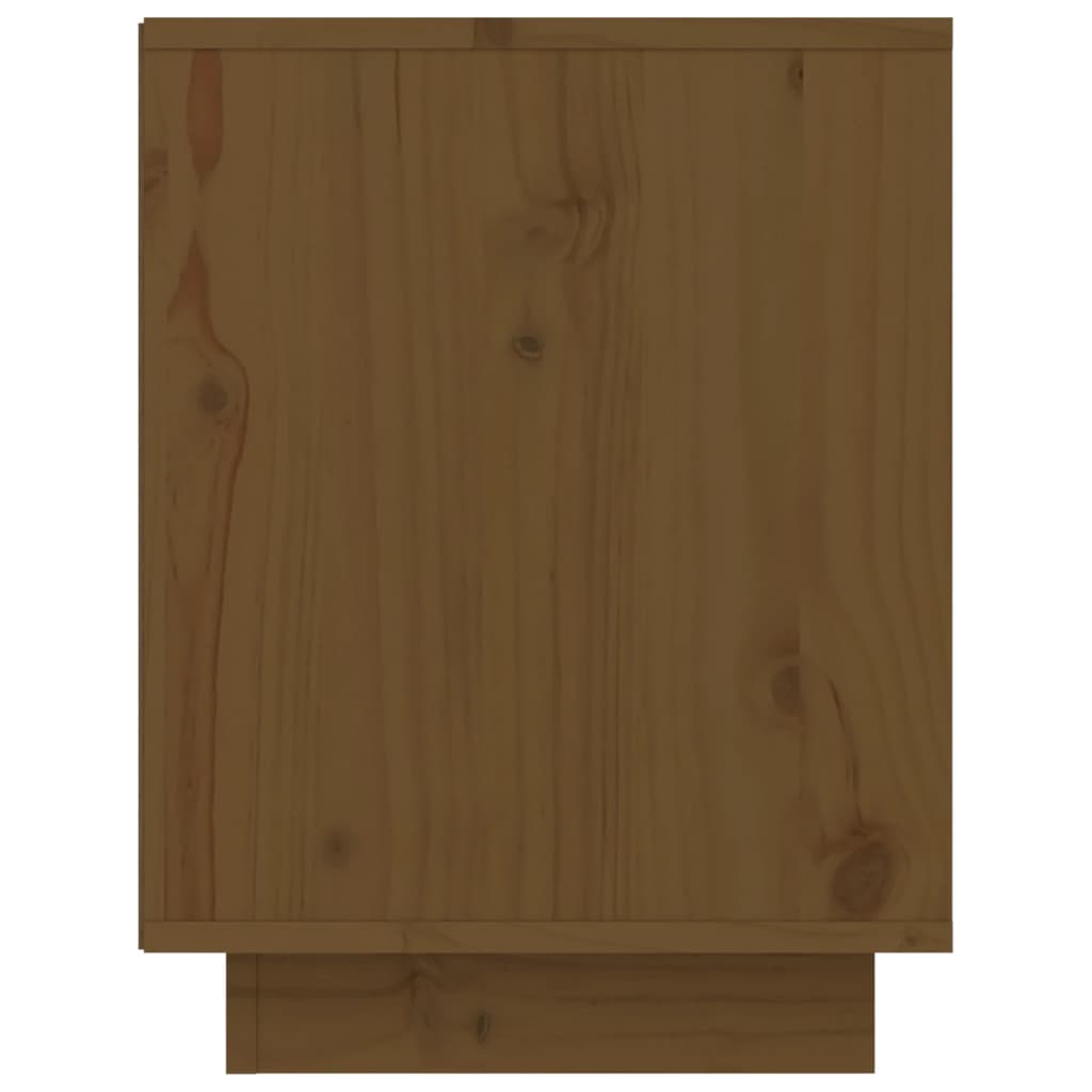 Armoire à chaussures Marron miel 60x34x45 cm Bois de pin massif - XIOS