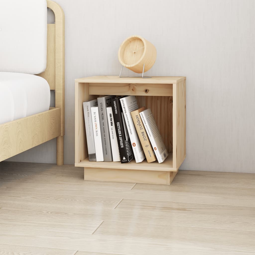 Tables de chevet 2 pcs 40x30x40 cm Bois de pin solide - XIOS
