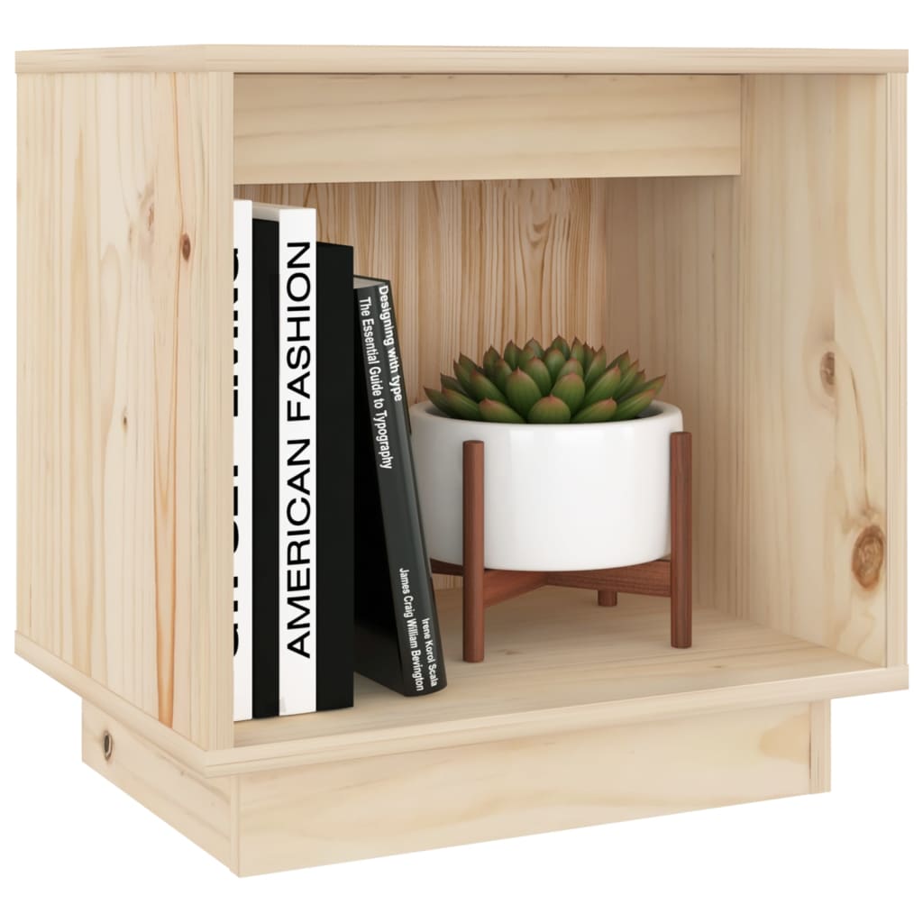 Tables de chevet 2 pcs 40x30x40 cm Bois de pin solide - XIOS