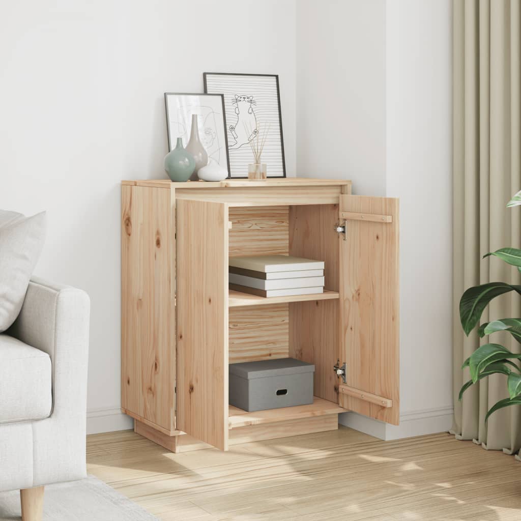 Buffet 60x34x75 cm Bois massif de pin - XIOS