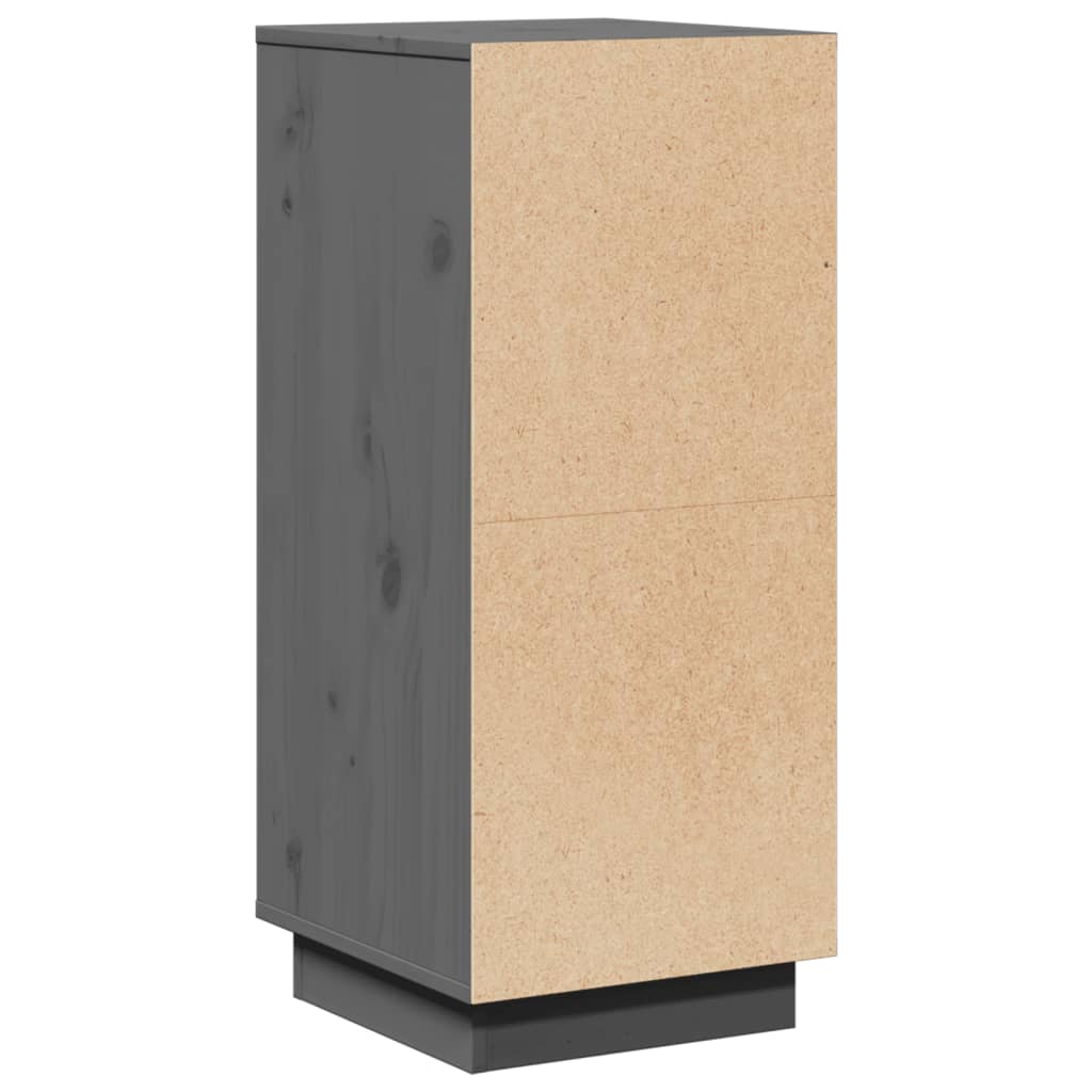 Buffets 2 pcs Gris 31,5x34x75 cm Bois massif de pin Buffets & bahuts vidaXL