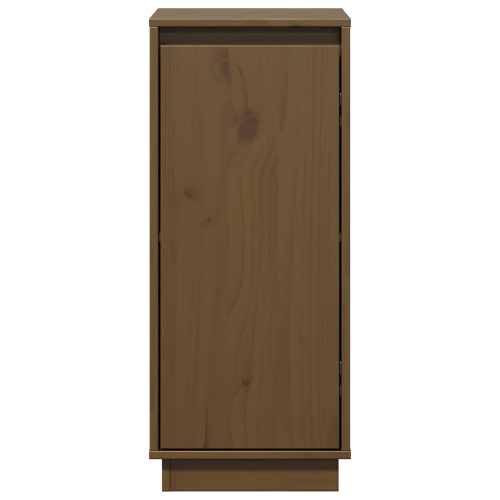 Buffets 2 pcs Marron miel 31,5x34x75 cm Bois massif de pin - XIOS
