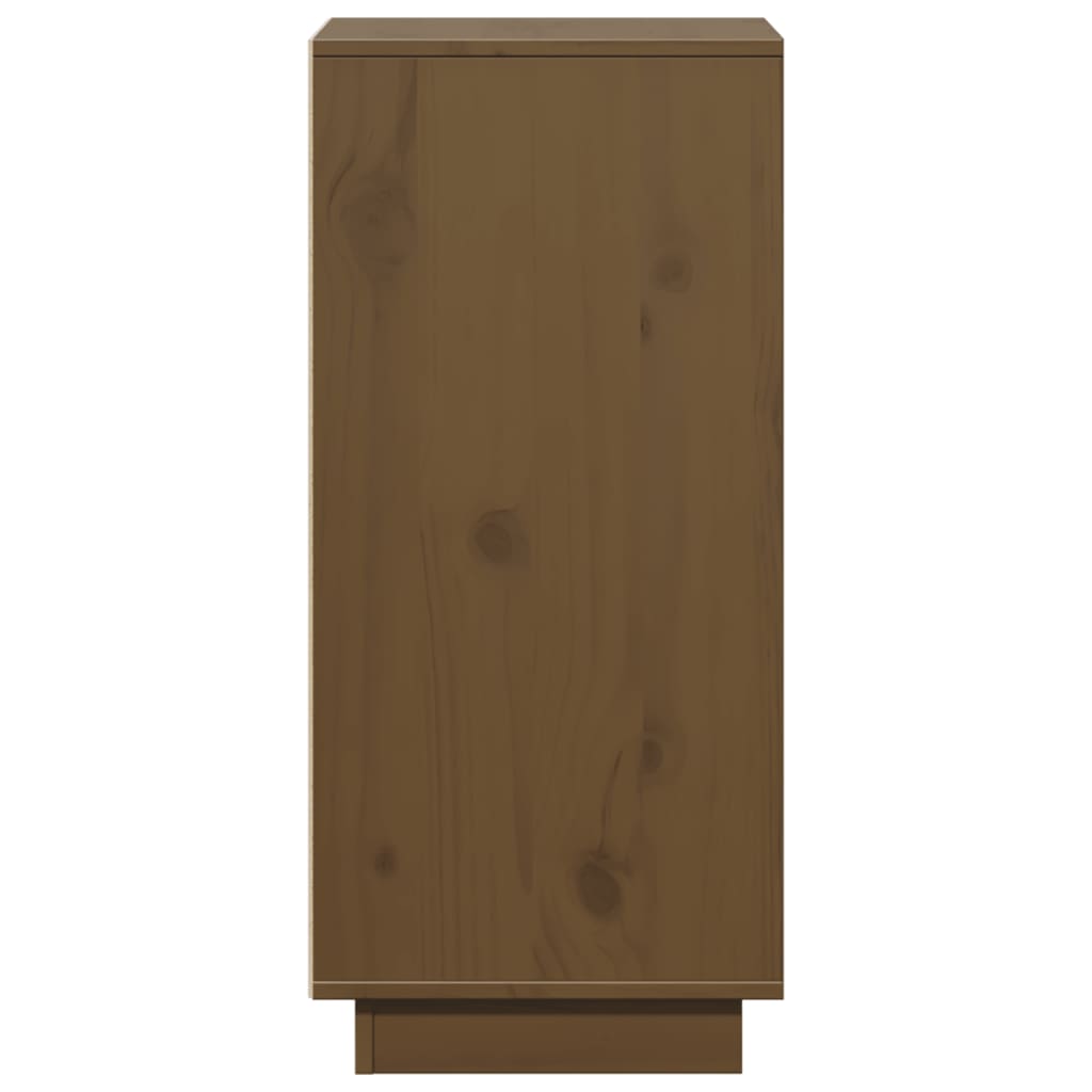 Buffets 2 pcs Marron miel 31,5x34x75 cm Bois massif de pin - XIOS