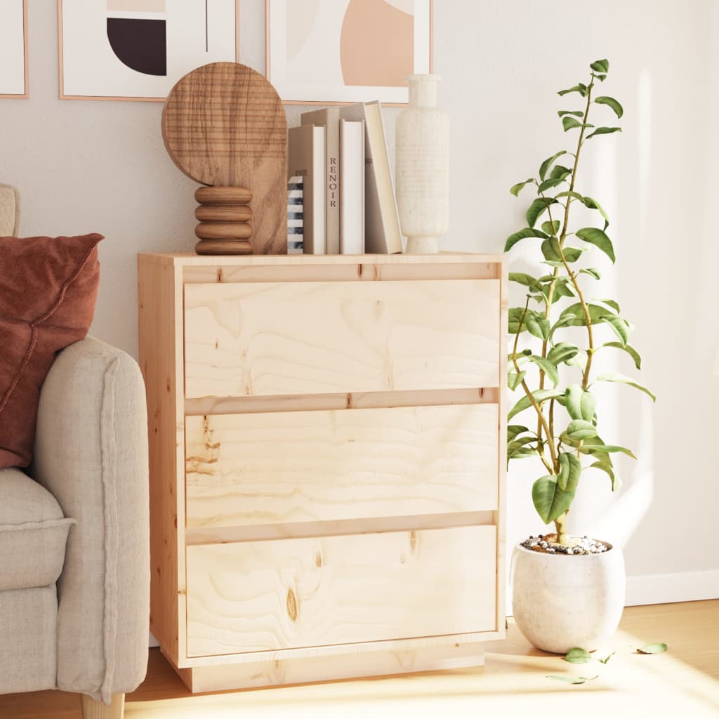 Buffet 60x34x75 cm Bois massif de pin - XIOS