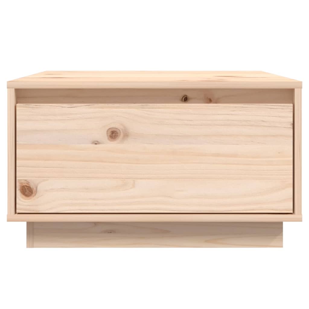 Table basse 55x56x32 cm Bois massif de pin - XIOS
