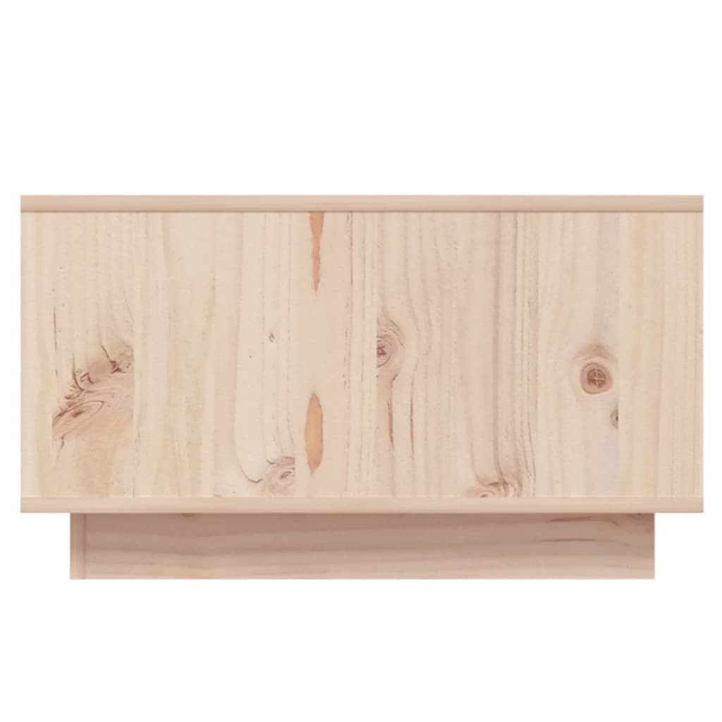 Table basse 55x56x32 cm Bois massif de pin - XIOS