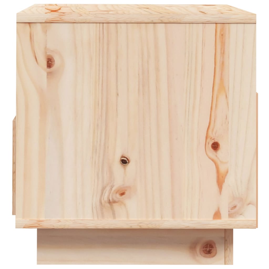 Meuble TV 60x35x37 cm Bois de pin massif - XIOS