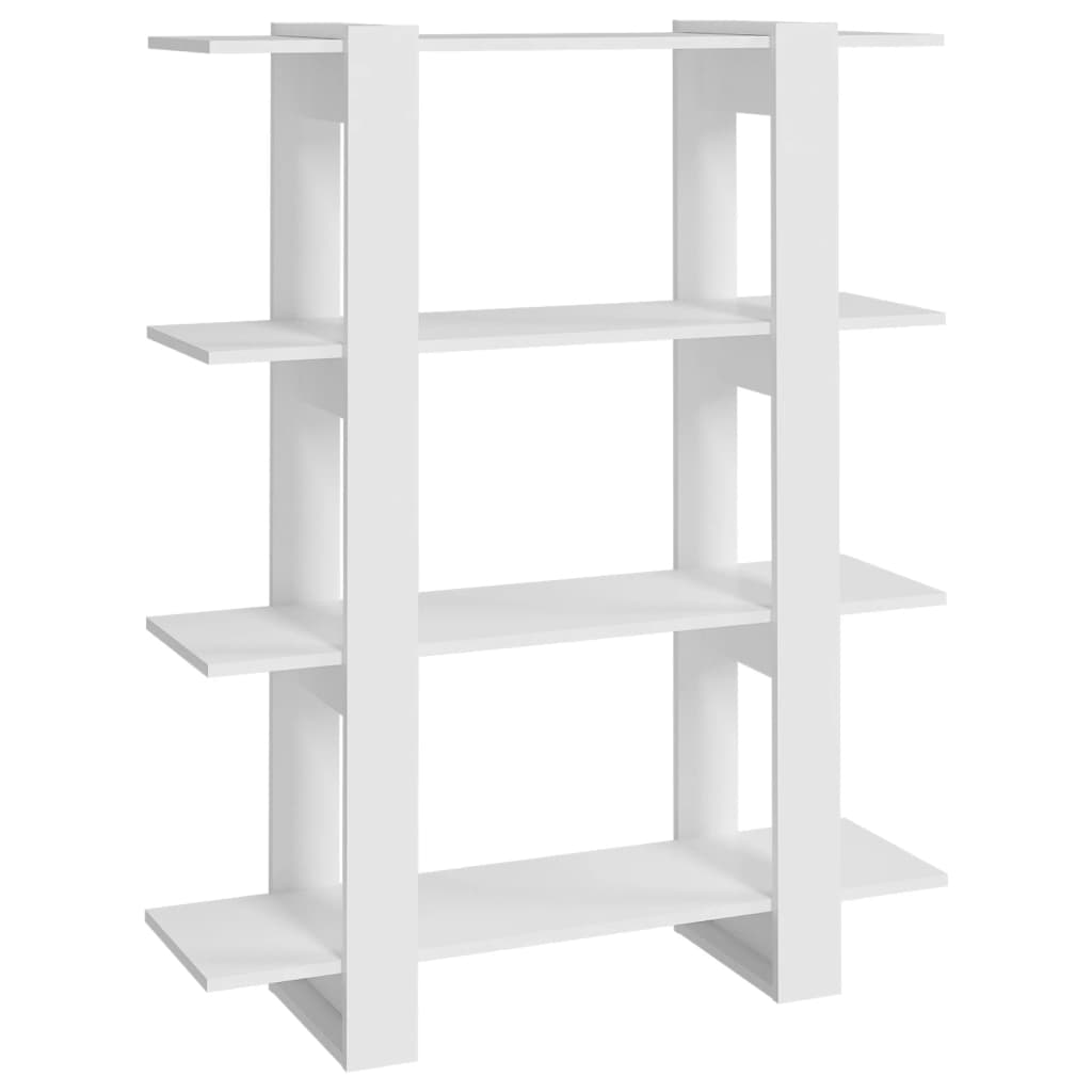 Bibliothèque/Séparateur de pièce Blanc 100x30x123,5 cm - XIOS