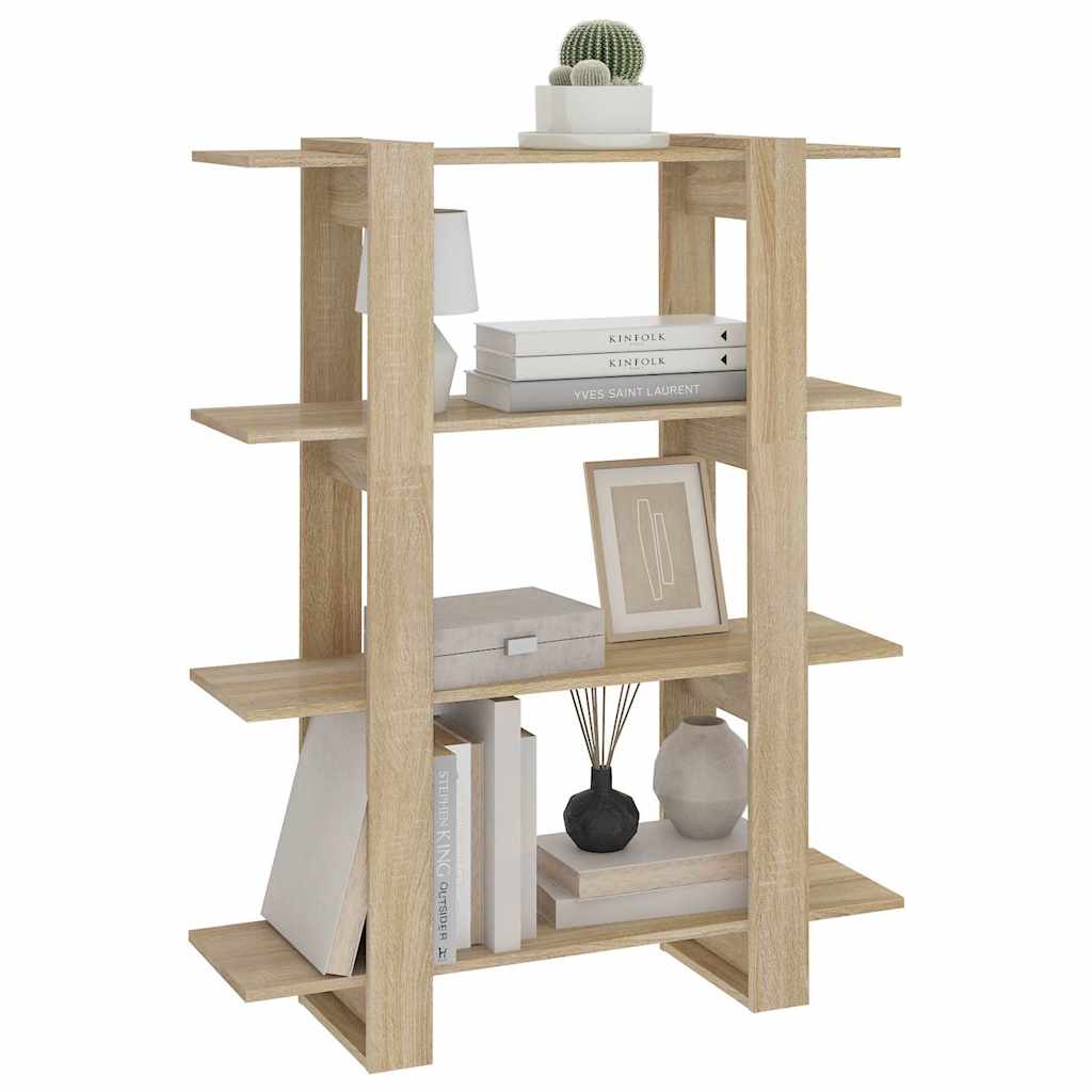 Bibliothèque/Séparateur de pièce Chêne Sonoma 100x30x123,5 cm - XIOS