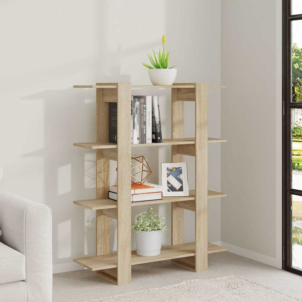 Bibliothèque/Séparateur de pièce Chêne Sonoma 100x30x123,5 cm - XIOS