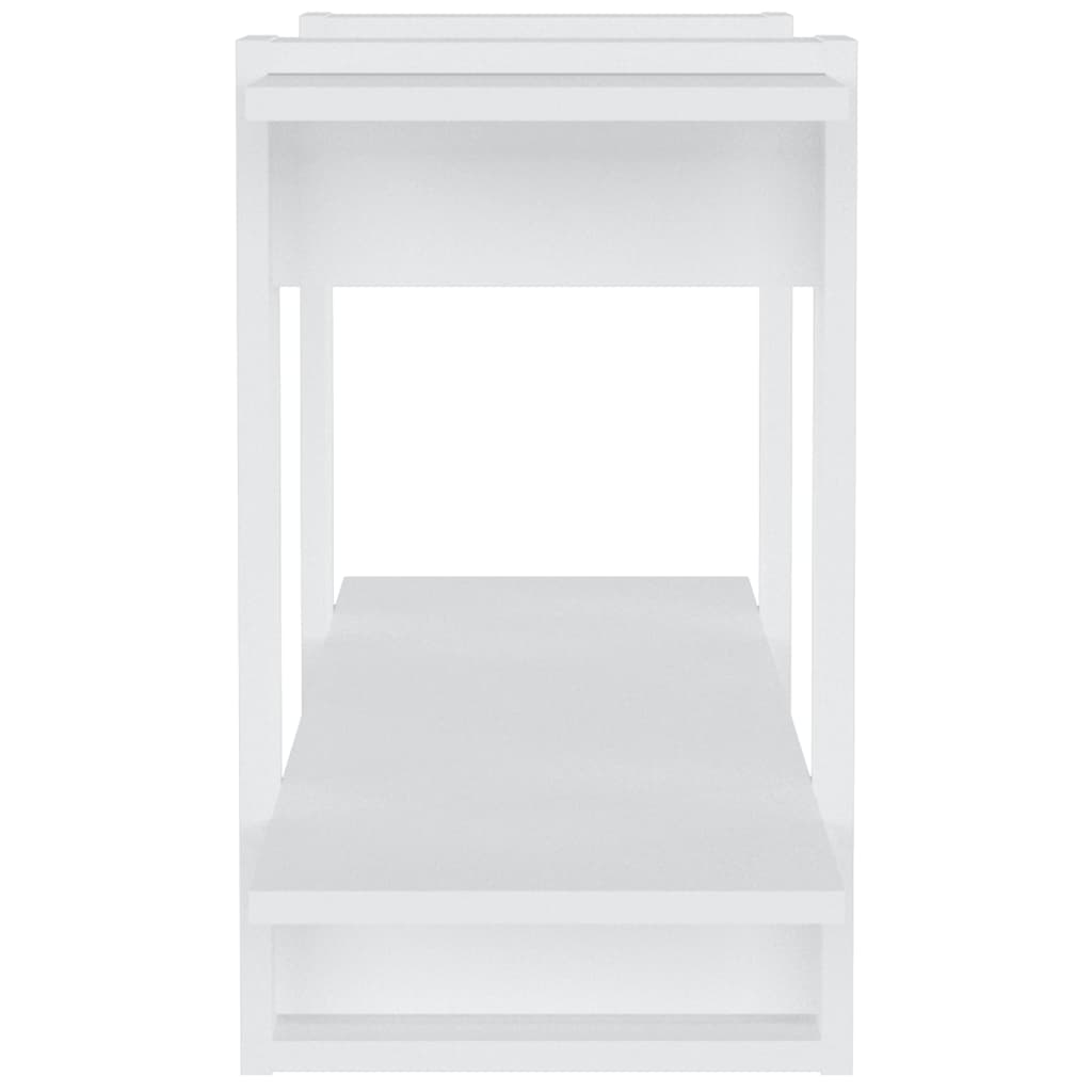 Bibliothèque Blanc 100x30x51 cm Bois d'ingénierie - XIOS