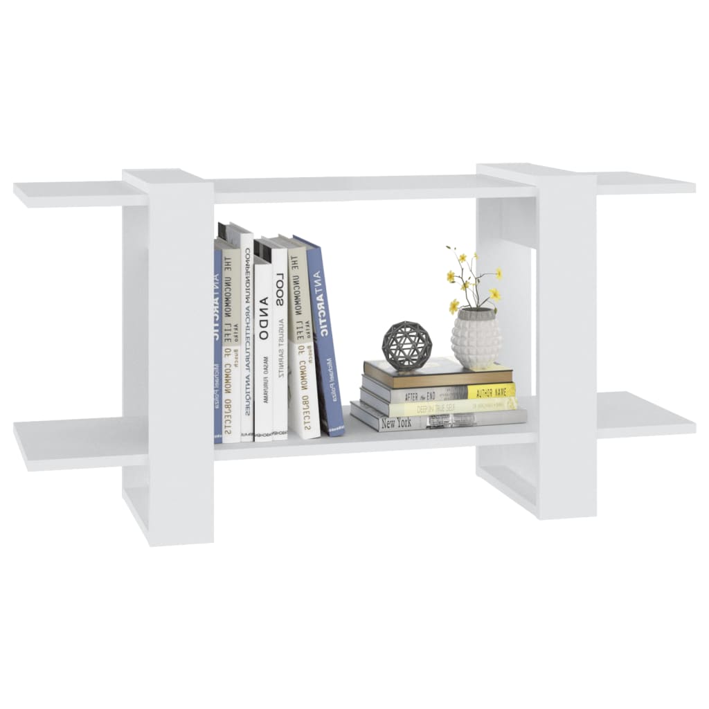 Bibliothèque Blanc 100x30x51 cm Bois d'ingénierie - XIOS