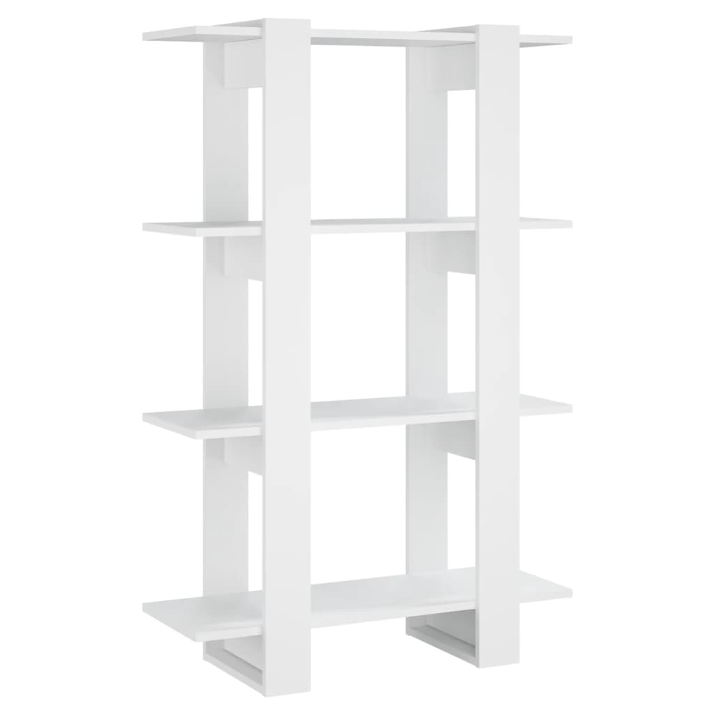Bibliothèque/Séparateur de pièce Blanc 80x30x123,5 cm - XIOS