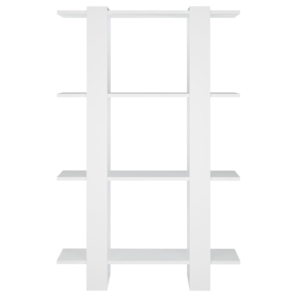 Bibliothèque/Séparateur de pièce Blanc 80x30x123,5 cm - XIOS