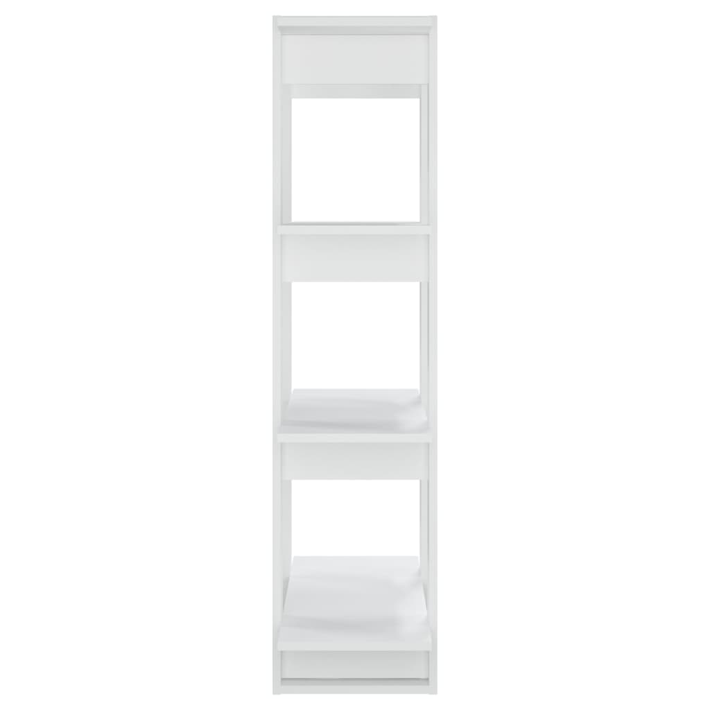 Bibliothèque/Séparateur de pièce Blanc 80x30x123,5 cm - XIOS
