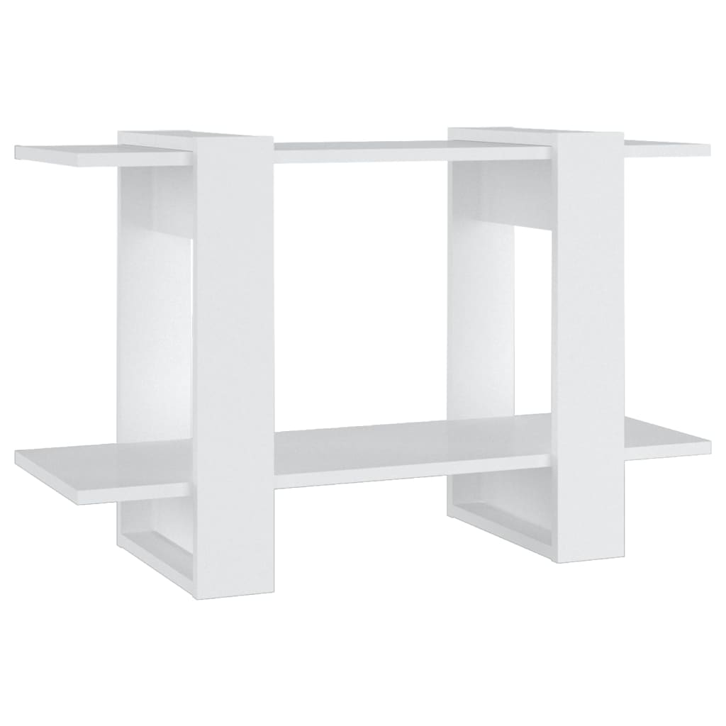 Bibliothèque/Séparateur de pièce Blanc 80x30x51 cm - XIOS