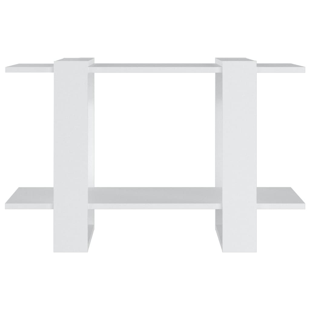 Bibliothèque/Séparateur de pièce Blanc 80x30x51 cm - XIOS