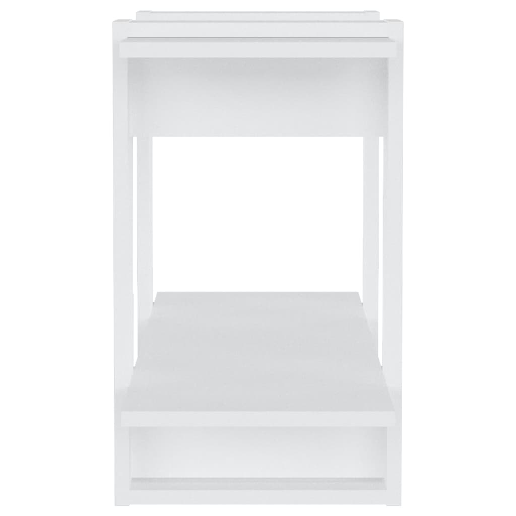 Bibliothèque/Séparateur de pièce Blanc 80x30x51 cm - XIOS