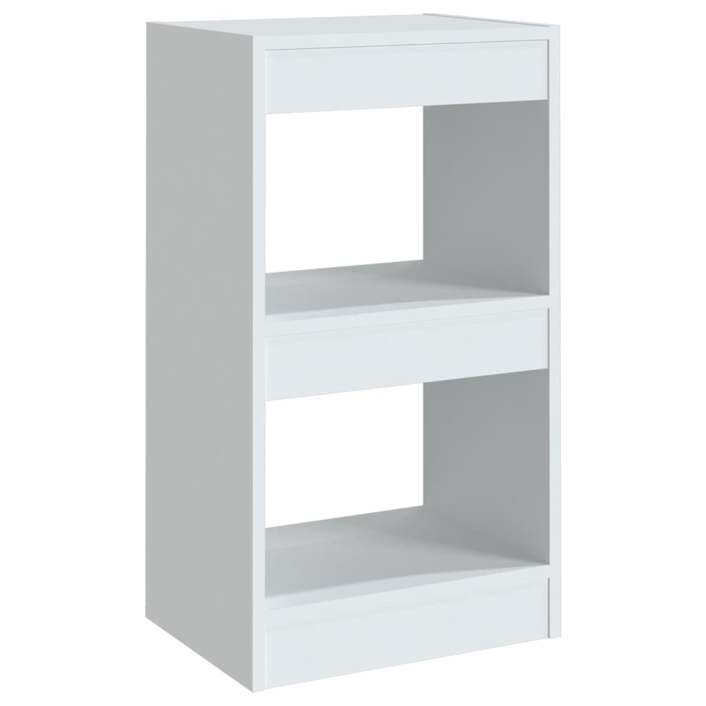 Bibliothèque/Séparateur de pièce Blanc 40x30x72 cm - XIOS