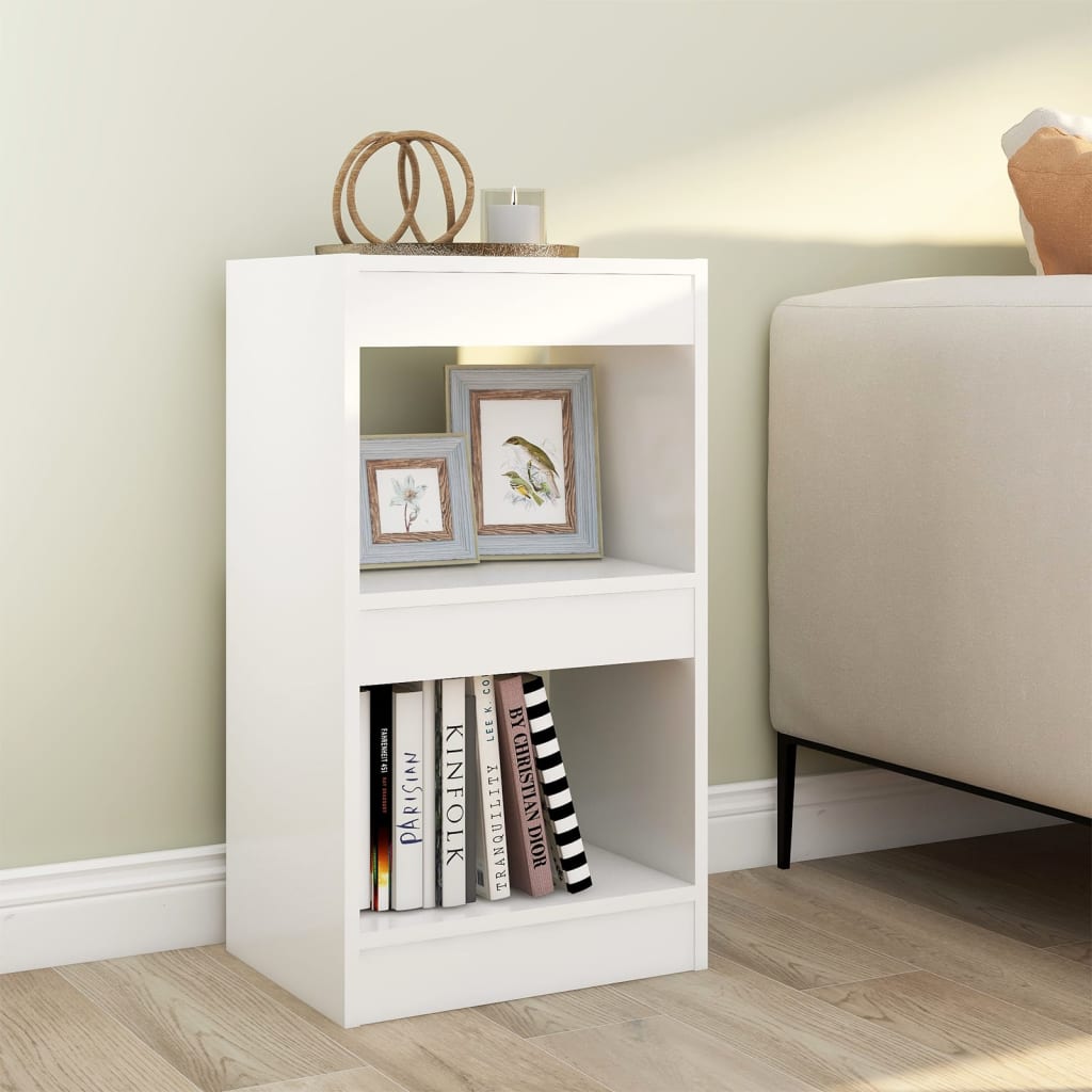 Bibliothèque/Séparateur de pièce Blanc 40x30x72 cm - XIOS