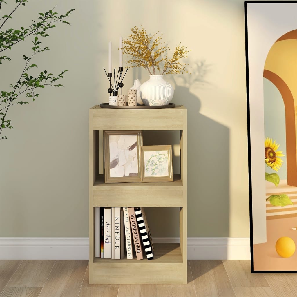 Bibliothèque/Séparateur de pièce Chêne Sonoma 40x30x72 cm - XIOS