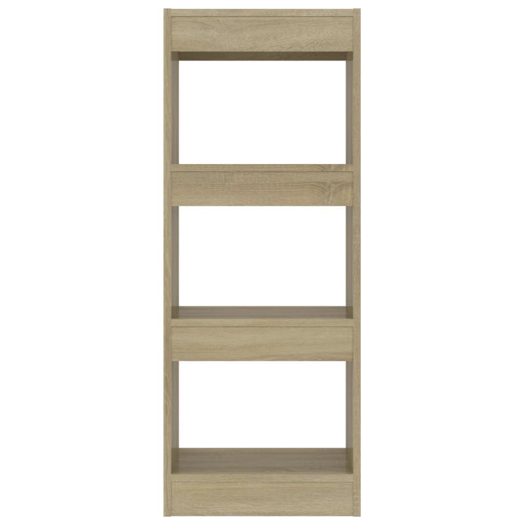 Bibliothèque/séparateur de pièce chêne sonoma bois d'ingénierie - XIOS
