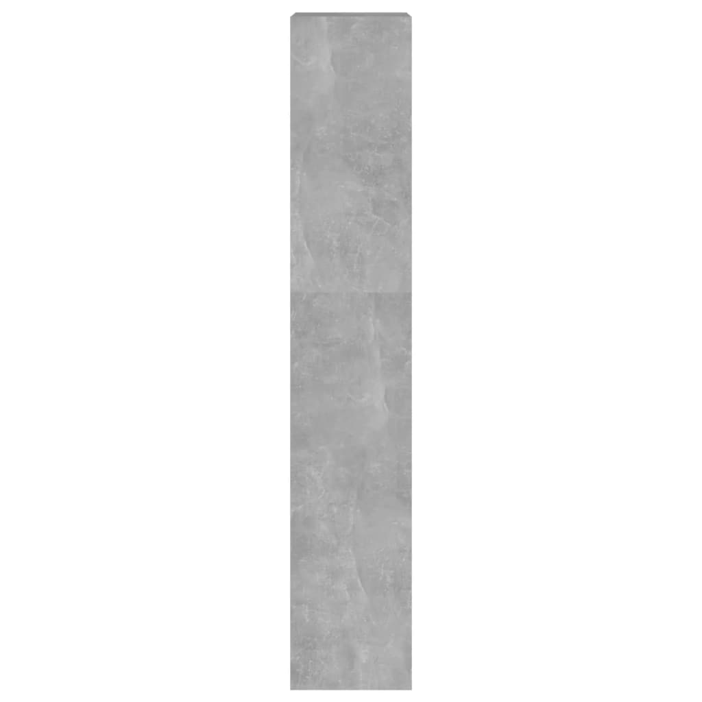 Bibliothèque/Séparateur de pièce Gris béton 40x30x166 cm - XIOS