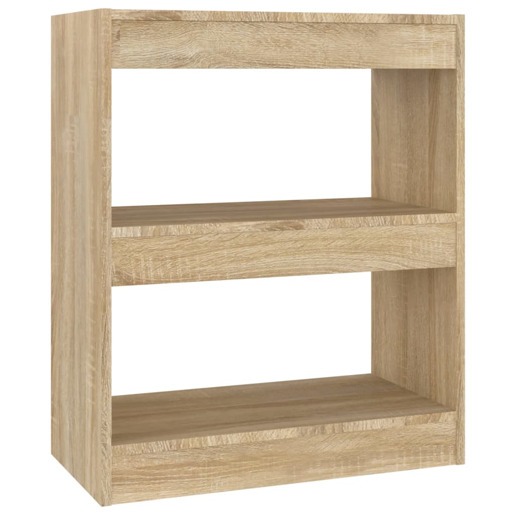 Bibliothèque/Séparateur de pièce Chêne Sonoma 60x30x72 cm - XIOS