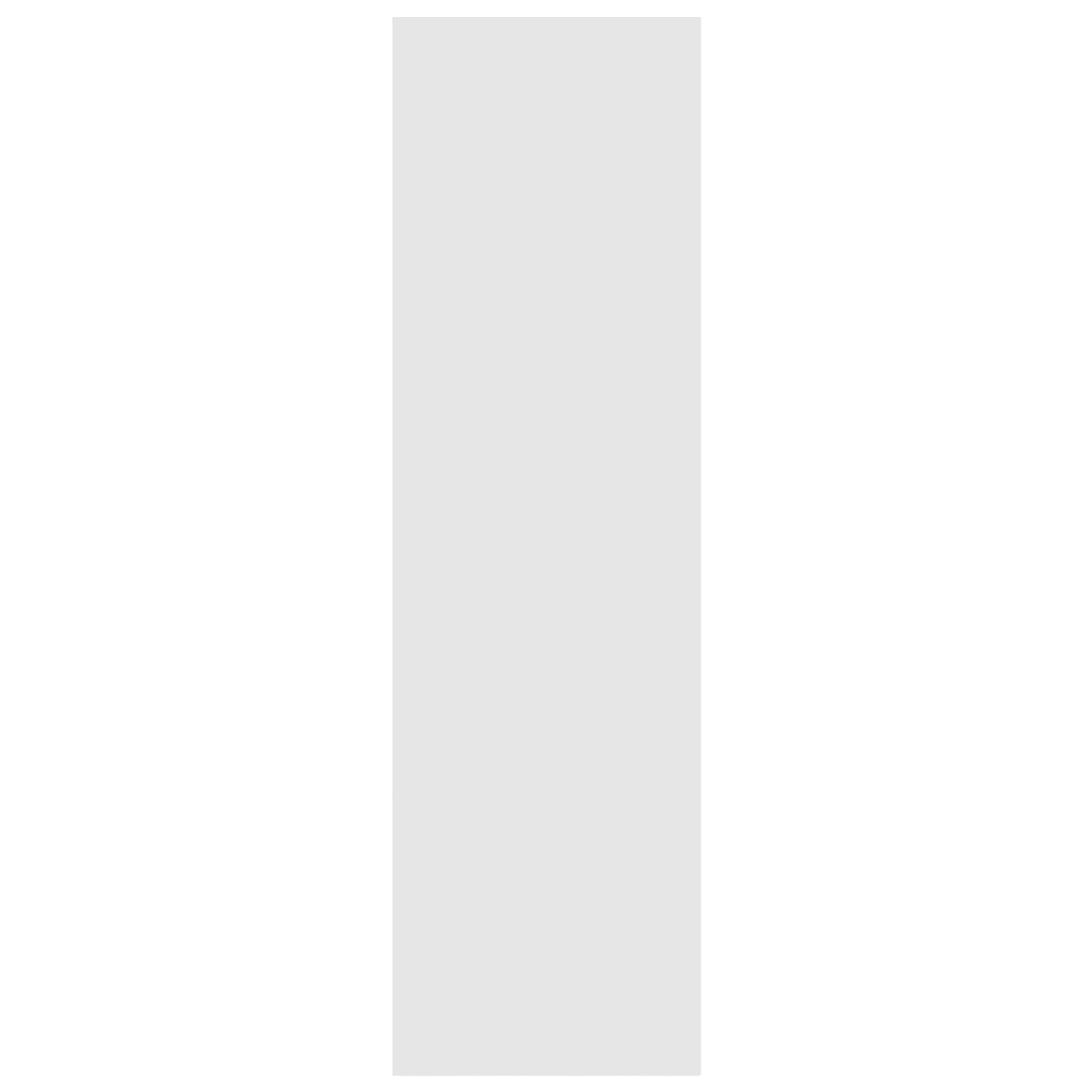 Bibliothèque/séparateur de pièce blanc brillant bois ingénierie - XIOS